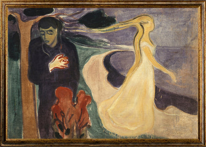 Munch -  La separazione | Stampa piatta HD o in 3D