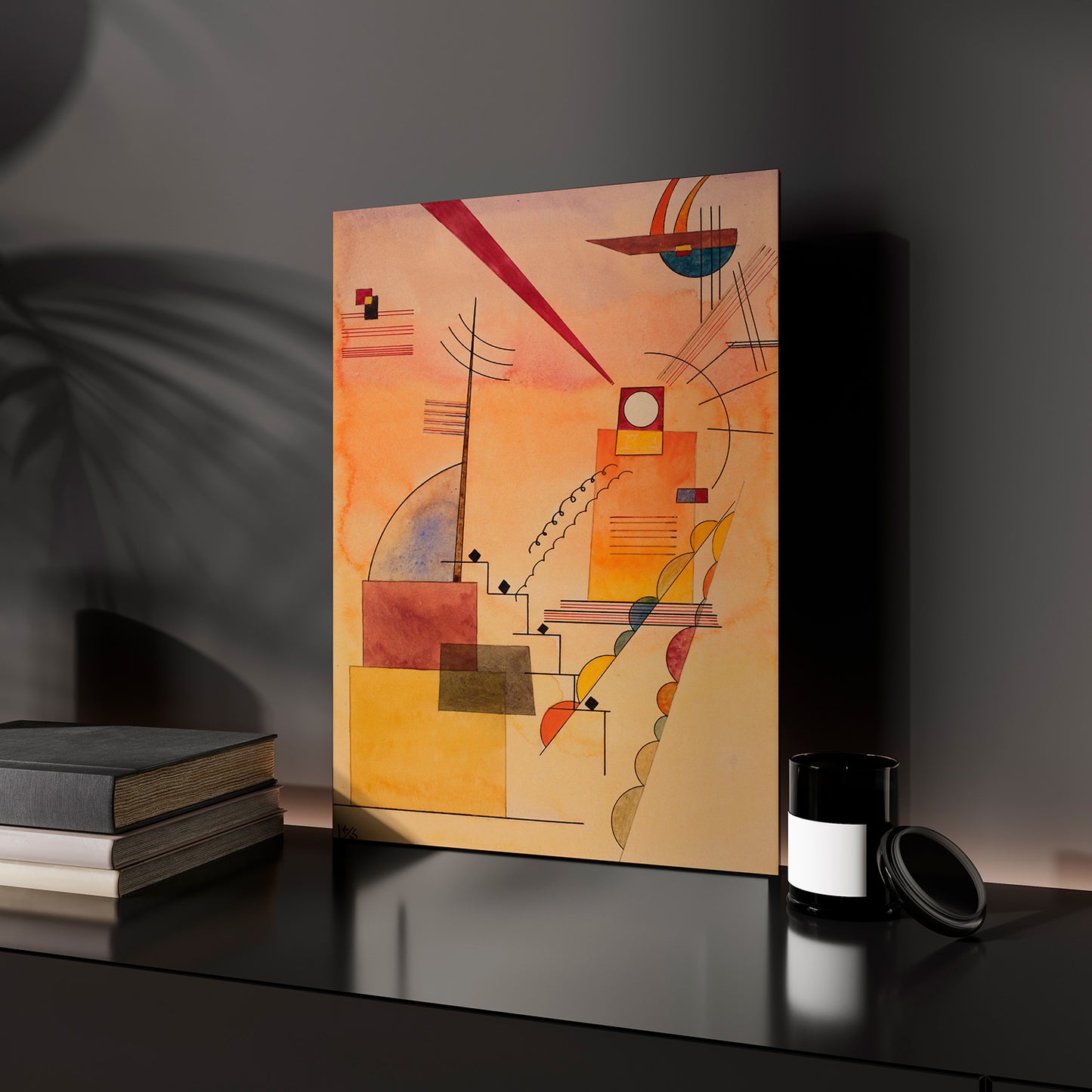 Kandinsky - Nel viola (dentro il viola) | Stampa piatta HD o in 3D