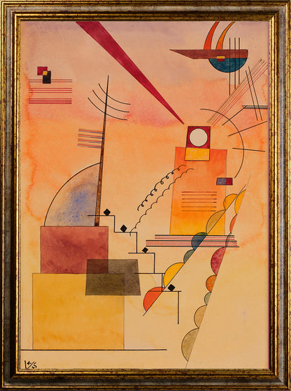 Kandinsky - Nel viola (dentro il viola) | Stampa piatta HD o in 3D