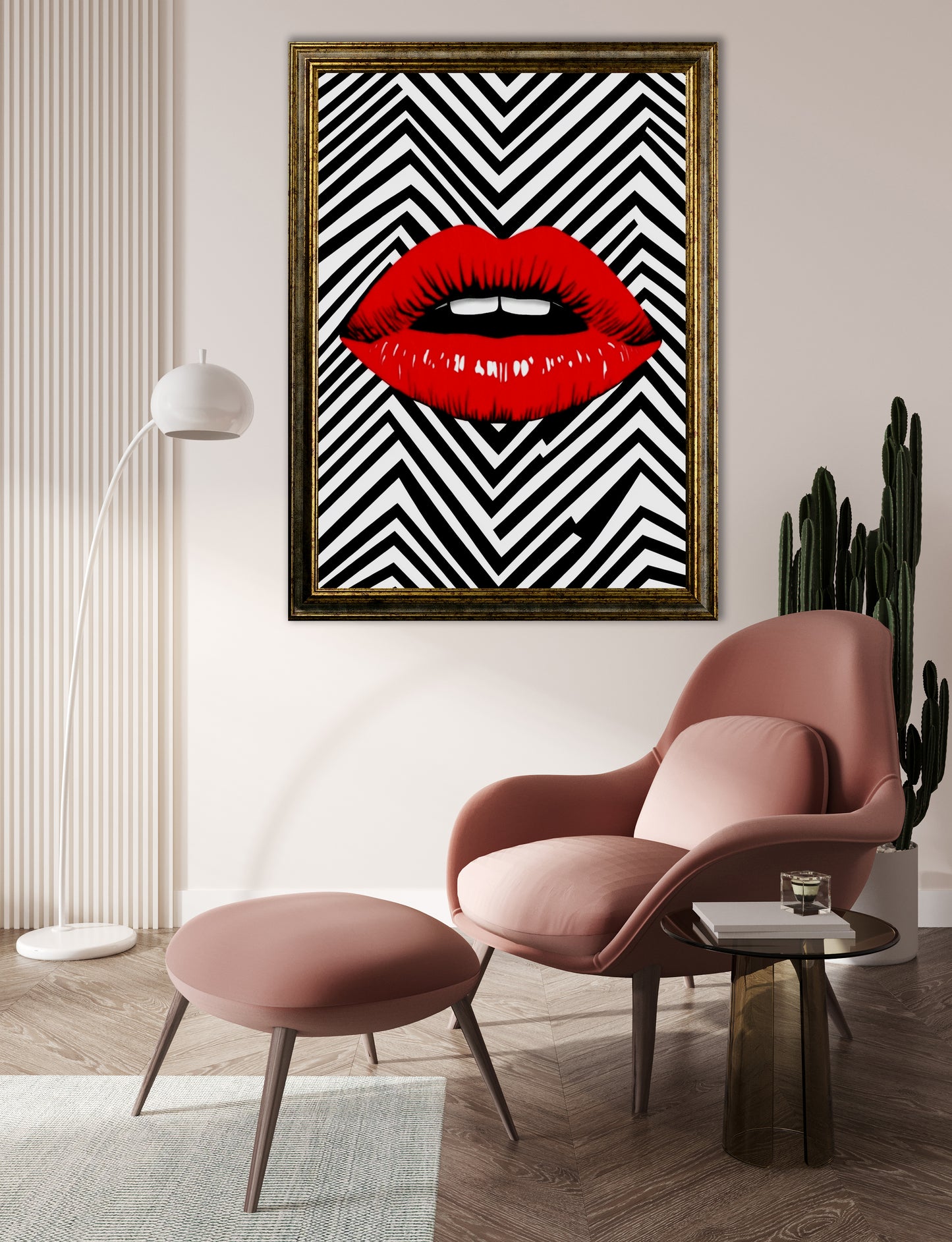 Pop art - Pop art lips | Effetto lucido - Materico