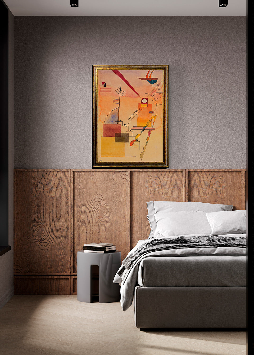 Kandinsky - Nel viola (dentro il viola) | Stampa piatta HD o in 3D