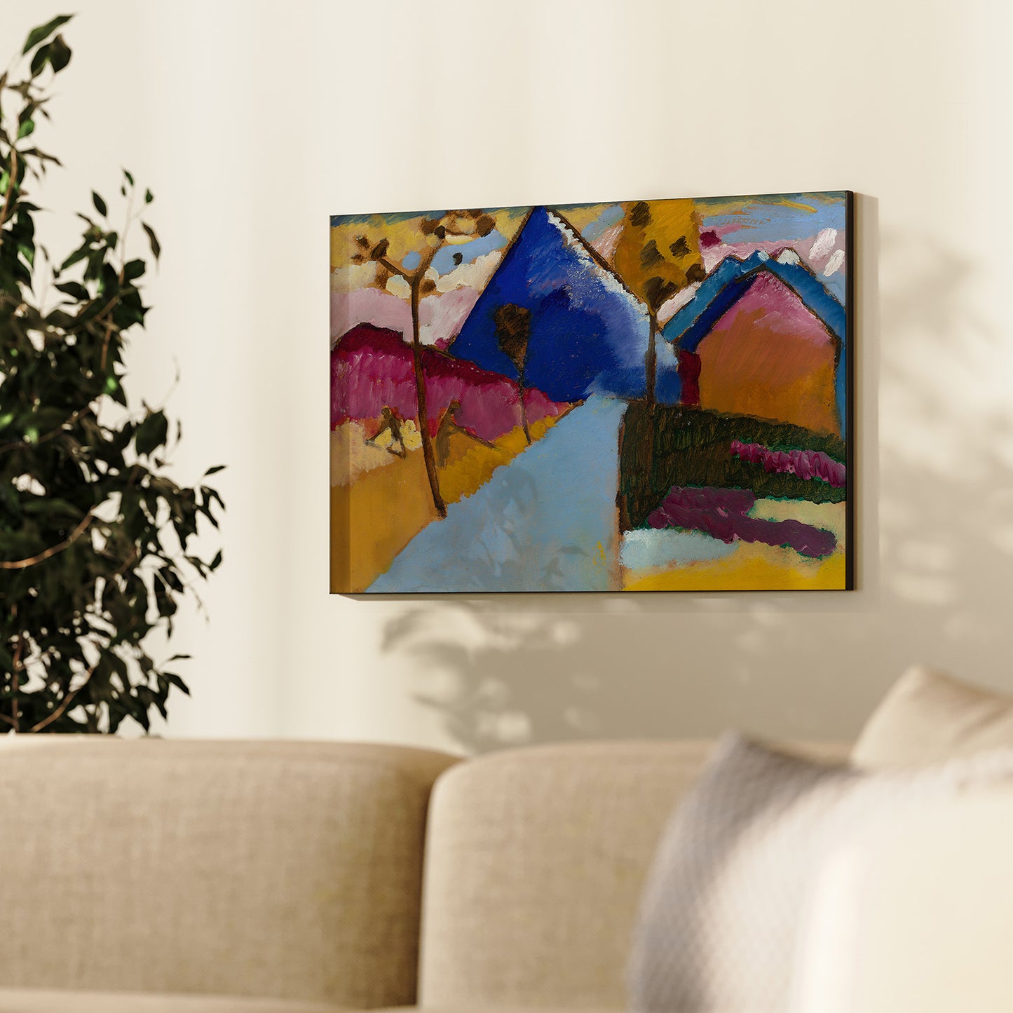 Kandinsky - Kochel - Via dritta | Stampa piatta HD o in 3D