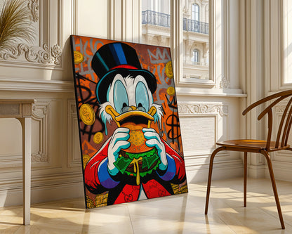 Street art - Paperone street art | Stampa piatta HD o in 3D