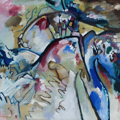 Pop-Art - Hokusai-Welle im Van-Gogh-Stil | HD-Flach- oder 3D-Druck