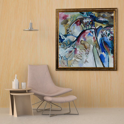 Pop-Art - Hokusai-Welle im Van-Gogh-Stil | HD-Flach- oder 3D-Druck