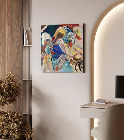 Pop art - Hokusai Wave in Van Gogh style | Flat HD or 3D print