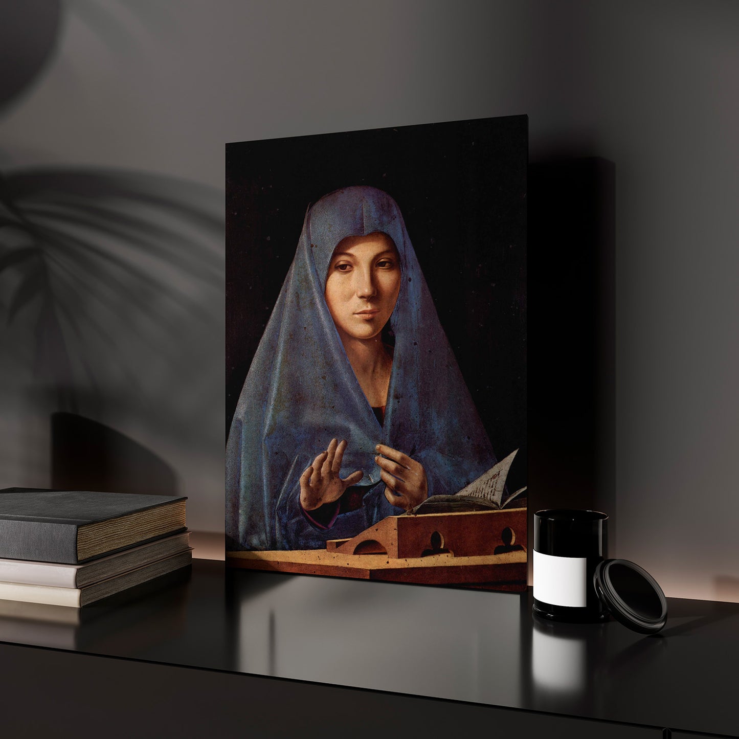 Antonello da Messina - Annunciata di Palermo | Stampa piatta HD o in 3D