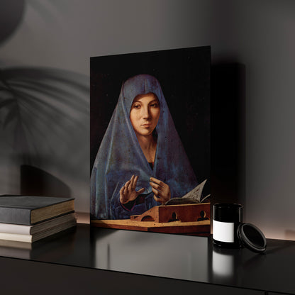 Antonello da Messina - Annunciata di Palermo | Stampa piatta HD o in 3D