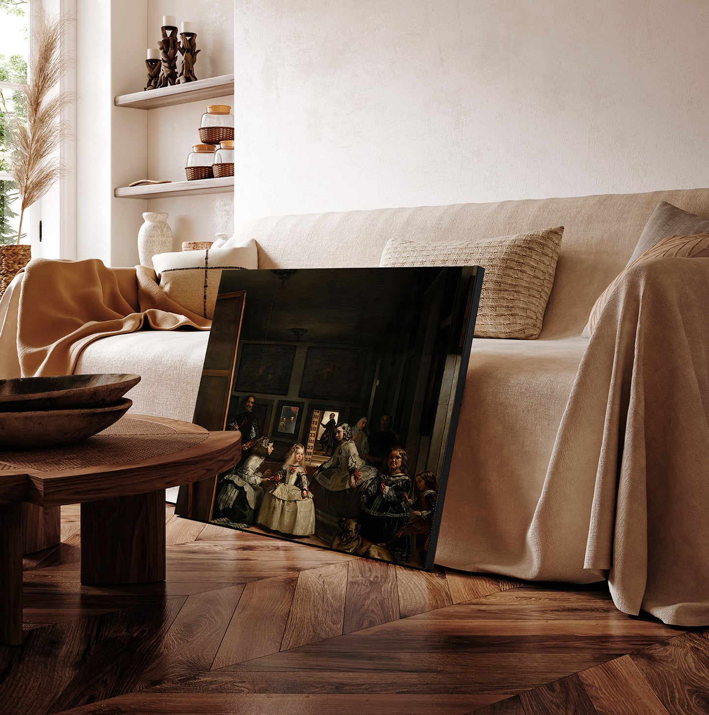 Velázquez - Las meninas | Stampa piatta HD o in 3D