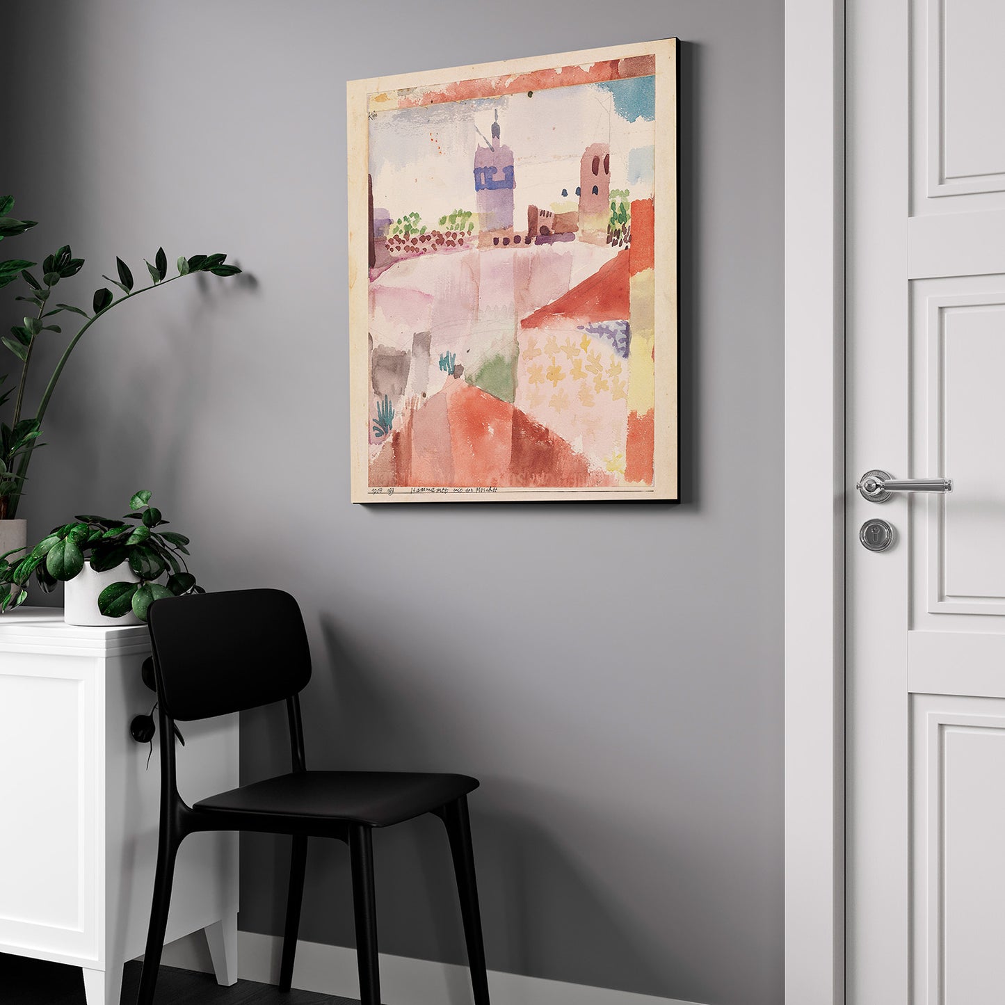 Pop-Art - Hokusai-Welle im Van-Gogh-Stil | HD-Flach- oder 3D-Druck