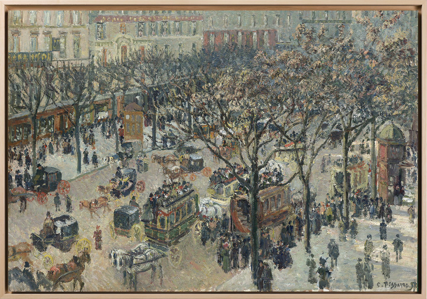 Botticelli - Geburt der Venus | Glanzeffekt