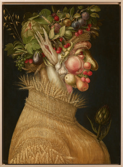 Arcimboldo - Estate | Stampa piatta HD o in 3D