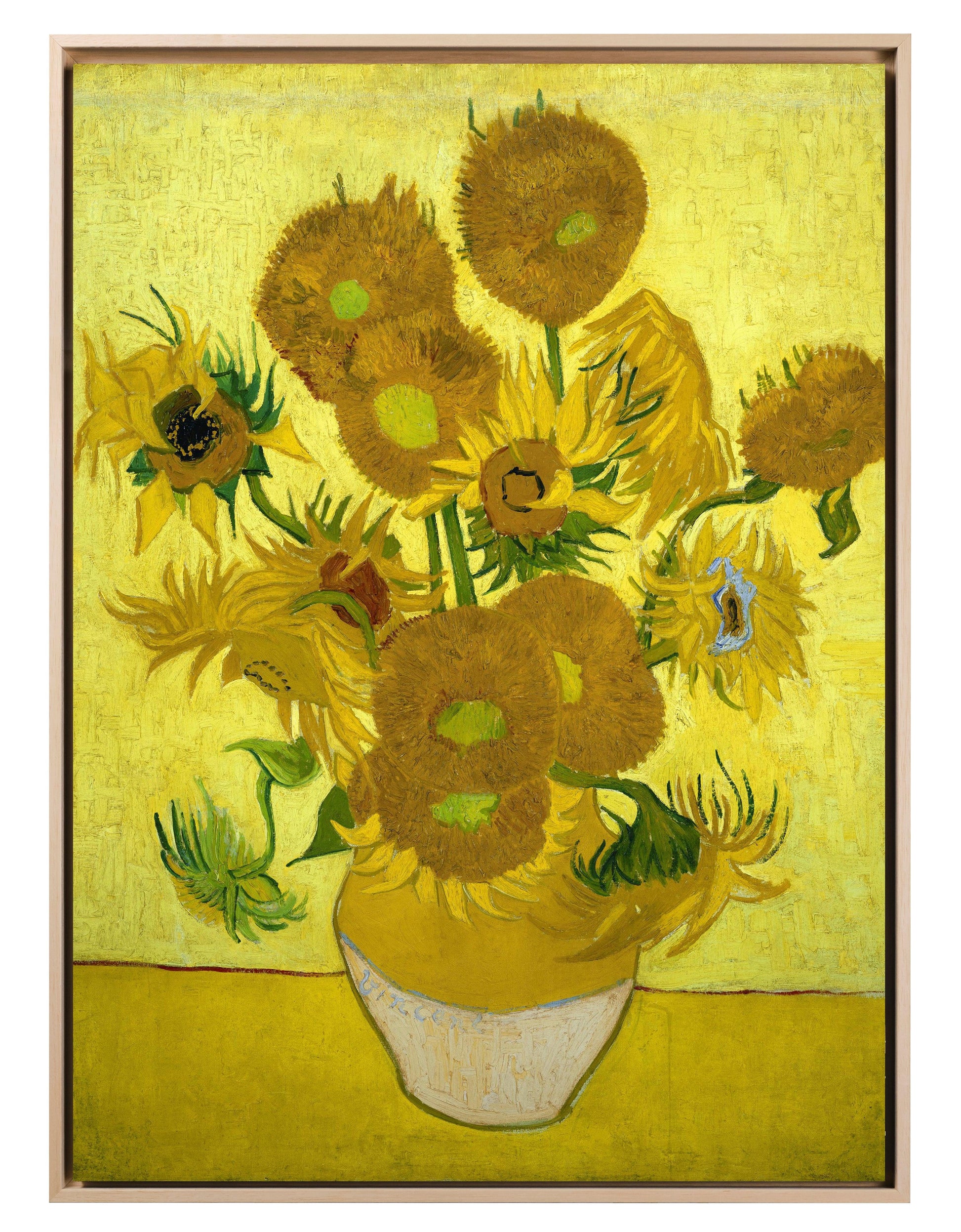 Van Gogh - I girasoli | Stampa piatta HD o in 3D - Materico