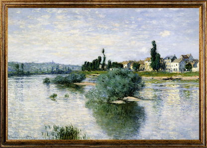 Monet - La Senna a Lavacourt | Stampa piatta HD o in 3D
