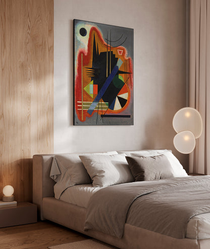 Klimt - Garten mit Sonnenblumen | Glanzeffekt