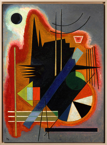 Klimt - Garten mit Sonnenblumen | Glanzeffekt