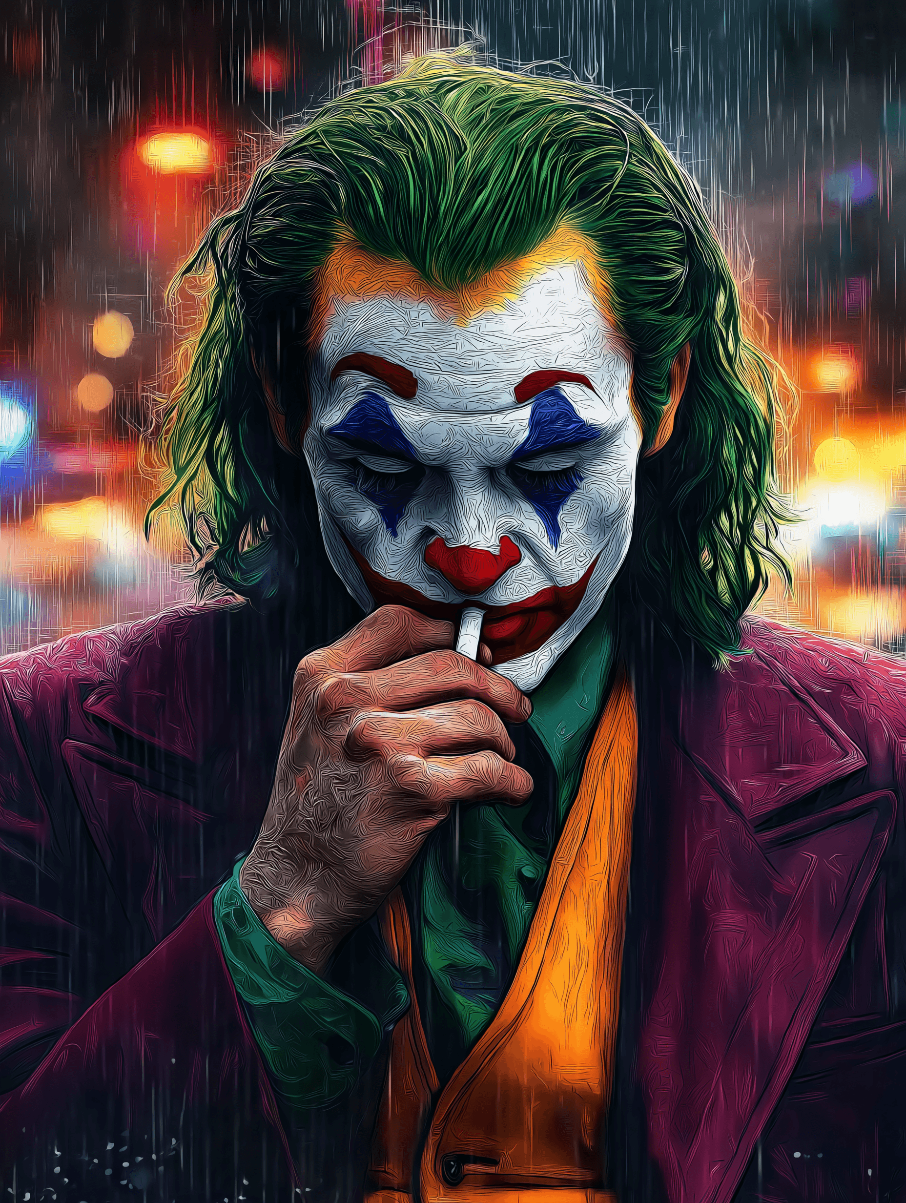 Fantasy - Joker | Effetto lucido - Materico