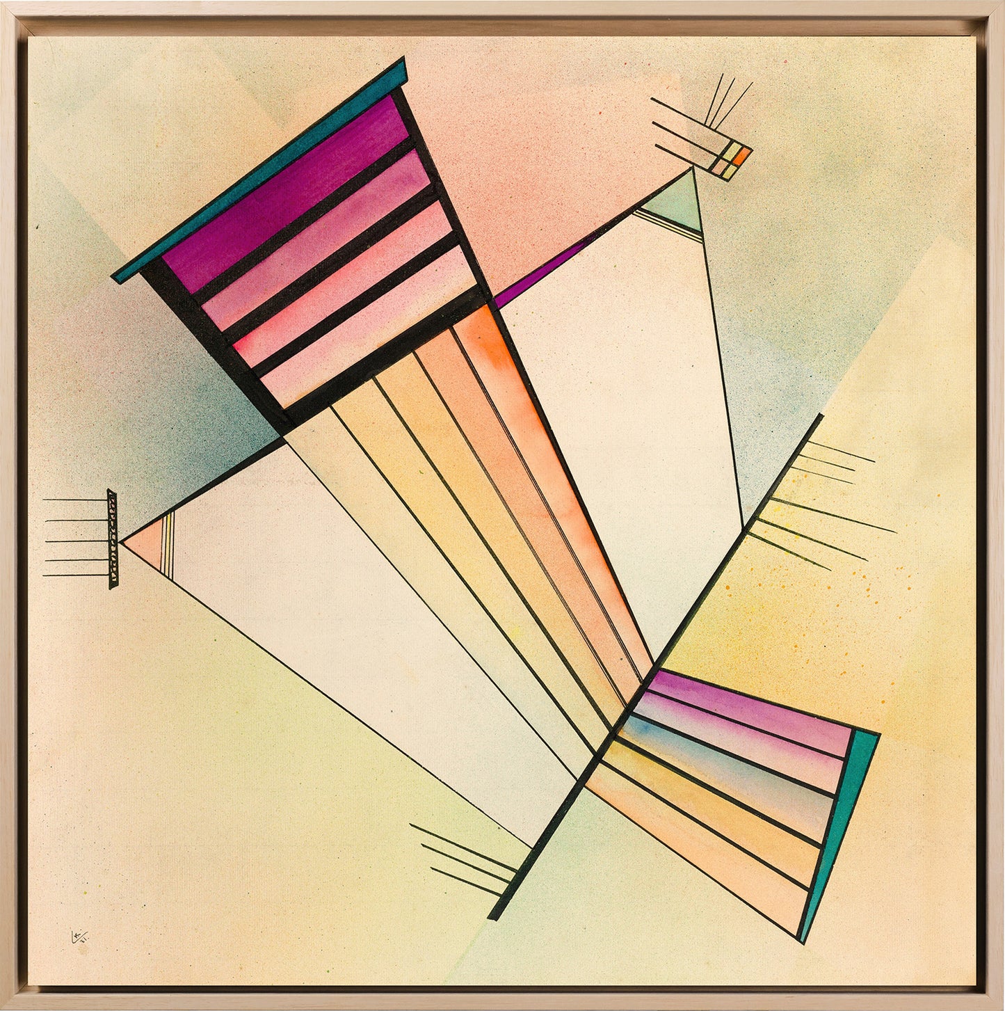 Pop art - Hokusai Wave in Van Gogh style | Flat HD or 3D print