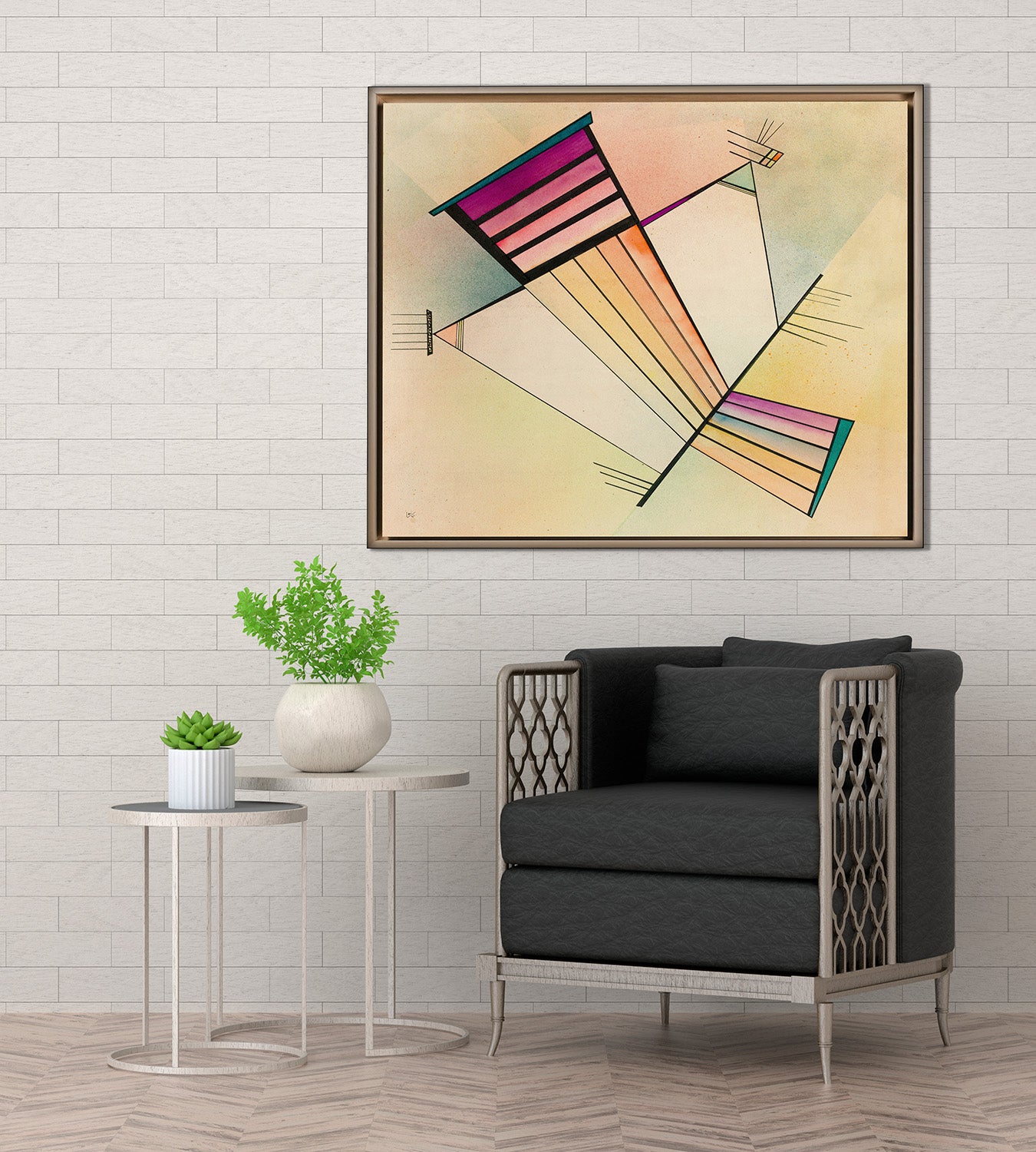 Pop art - Hokusai Wave in Van Gogh style | Flat HD or 3D print