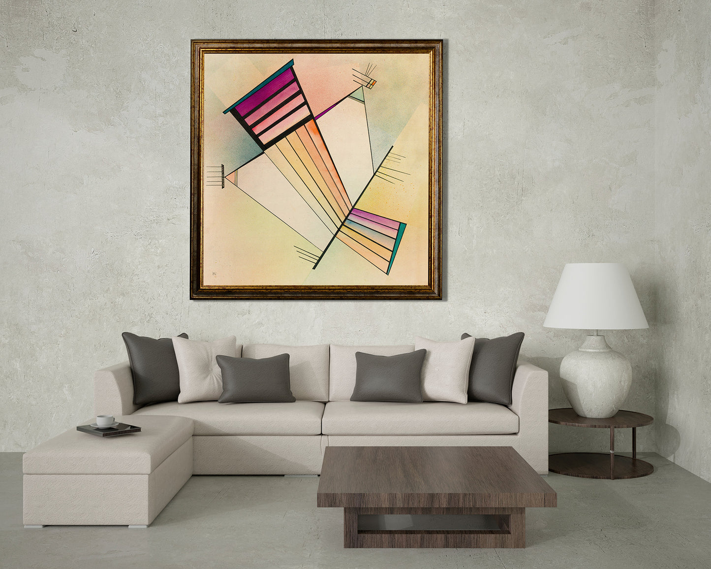 Pop art - Hokusai Wave in Van Gogh style | Flat HD or 3D print