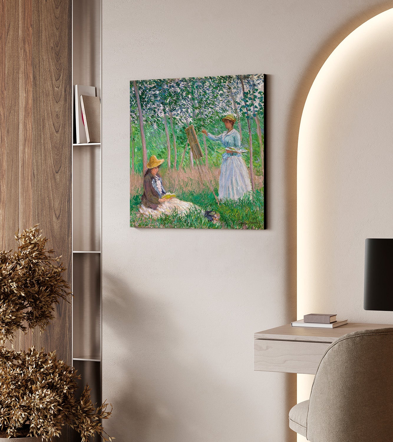 Munch - Girls on the Bridge | Flat HD or 3D Print