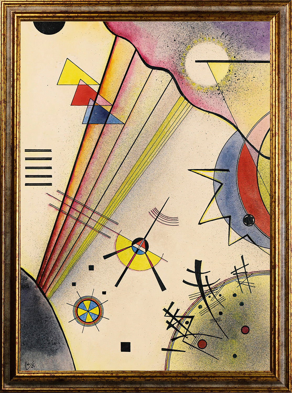 Klimt - Garden with Sunflowers | Glossy Effect