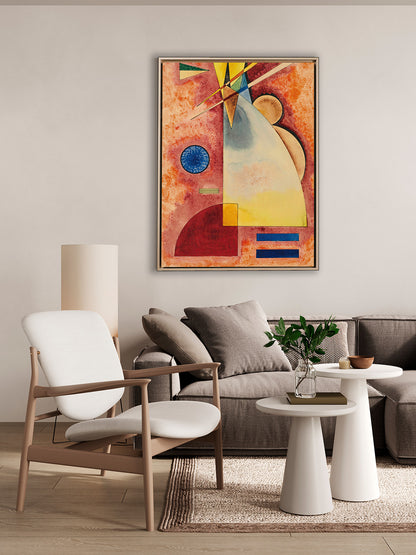 Klimt - Garten mit Sonnenblumen | Glanzeffekt