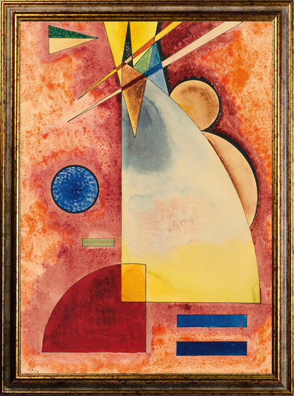 Klimt - Garten mit Sonnenblumen | Glanzeffekt