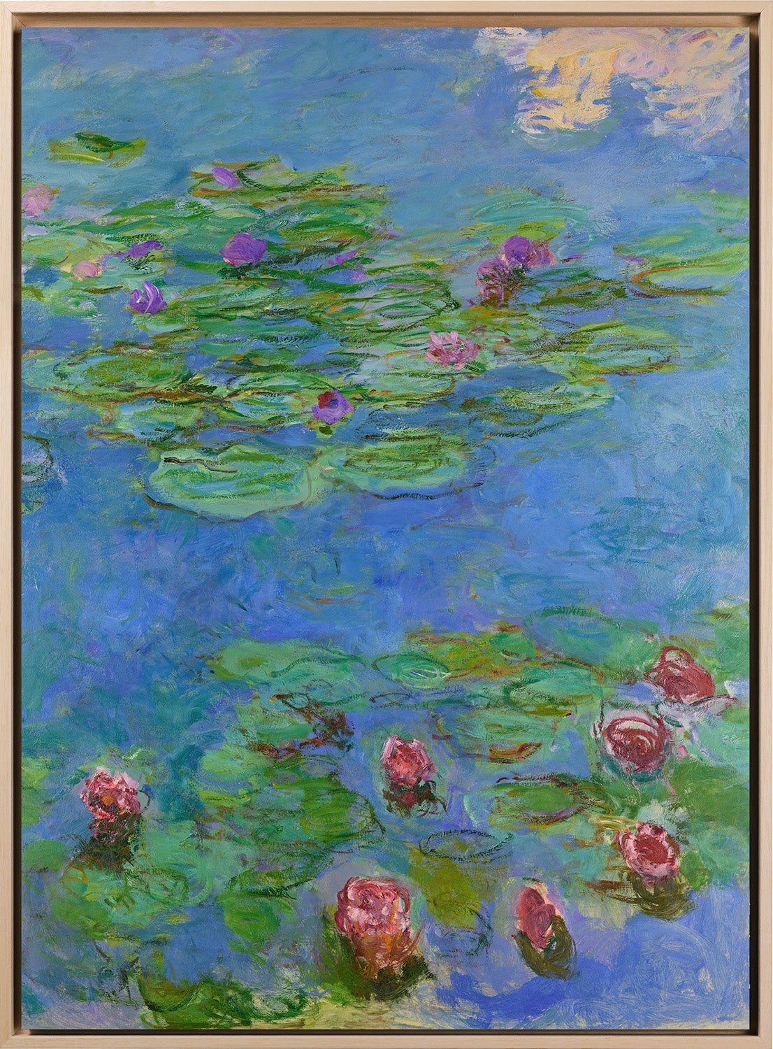Monet - Ninfee | Stampa piatta HD o in 3D