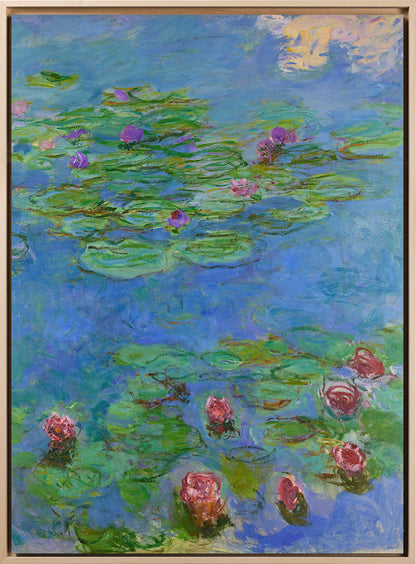 Monet - Ninfee | Stampa piatta HD o in 3D