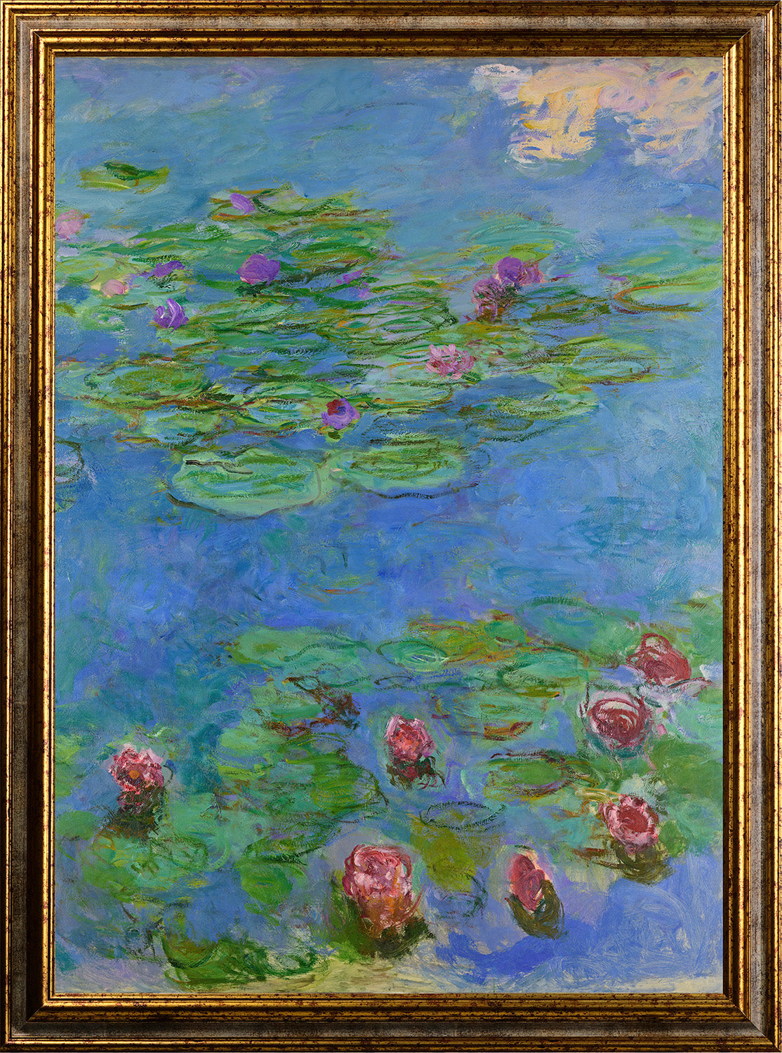 Monet - Ninfee | Stampa piatta HD o in 3D