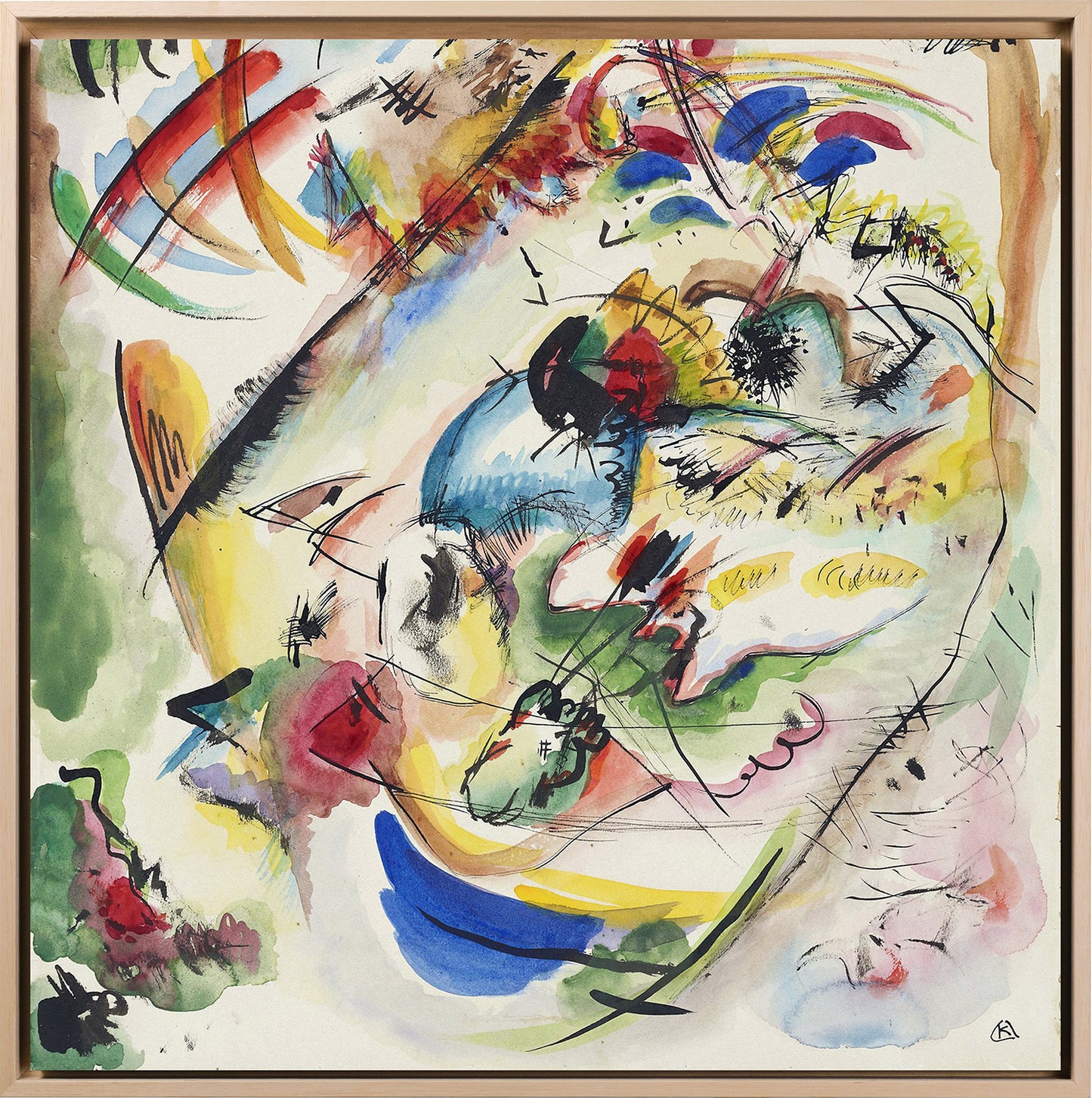 Pop art - Hokusai Wave in Van Gogh style | Flat HD or 3D print