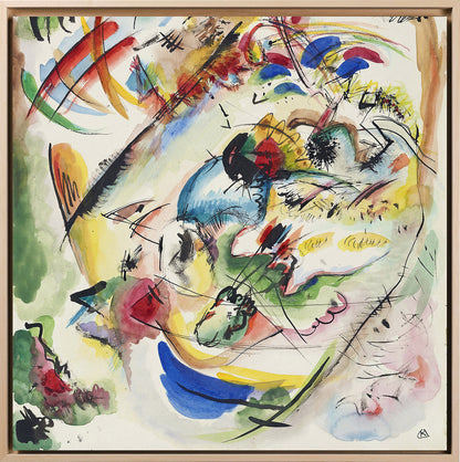 Pop art - Hokusai Wave in Van Gogh style | Flat HD or 3D print