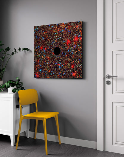 Spazio - Black Hole (Buco Nero) | Stampa piatta HD o in 3D