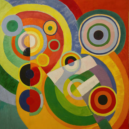 Pop-Art - Hokusai-Welle im Van-Gogh-Stil | HD-Flach- oder 3D-Druck