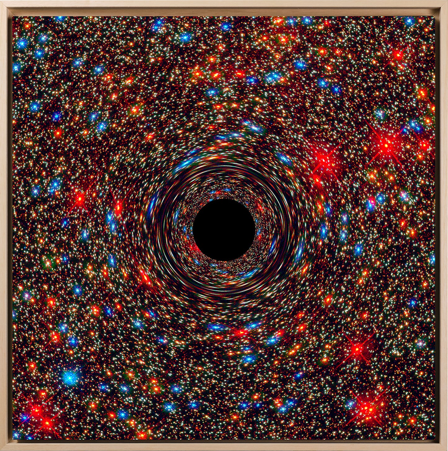 Spazio - Black Hole (Buco Nero) | Stampa piatta HD o in 3D