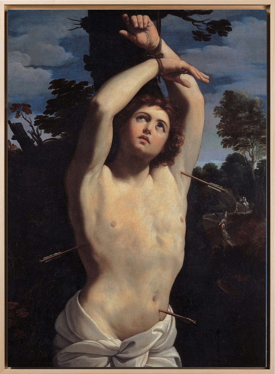 Guido Reni - San Sebastiano | Stampa piatta HD o in 3D