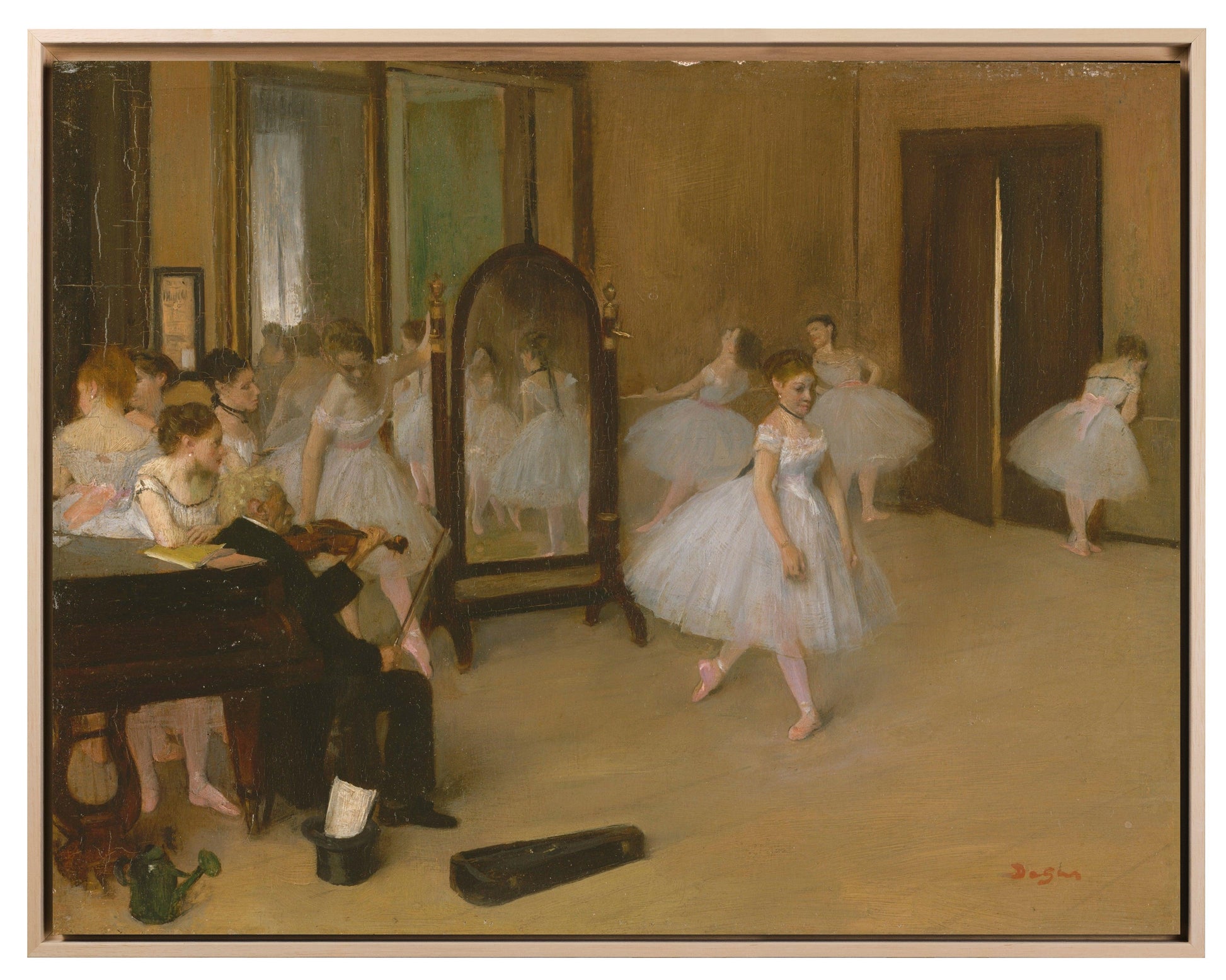 Degas - Le danzatrici | Effetto lucido - Materico