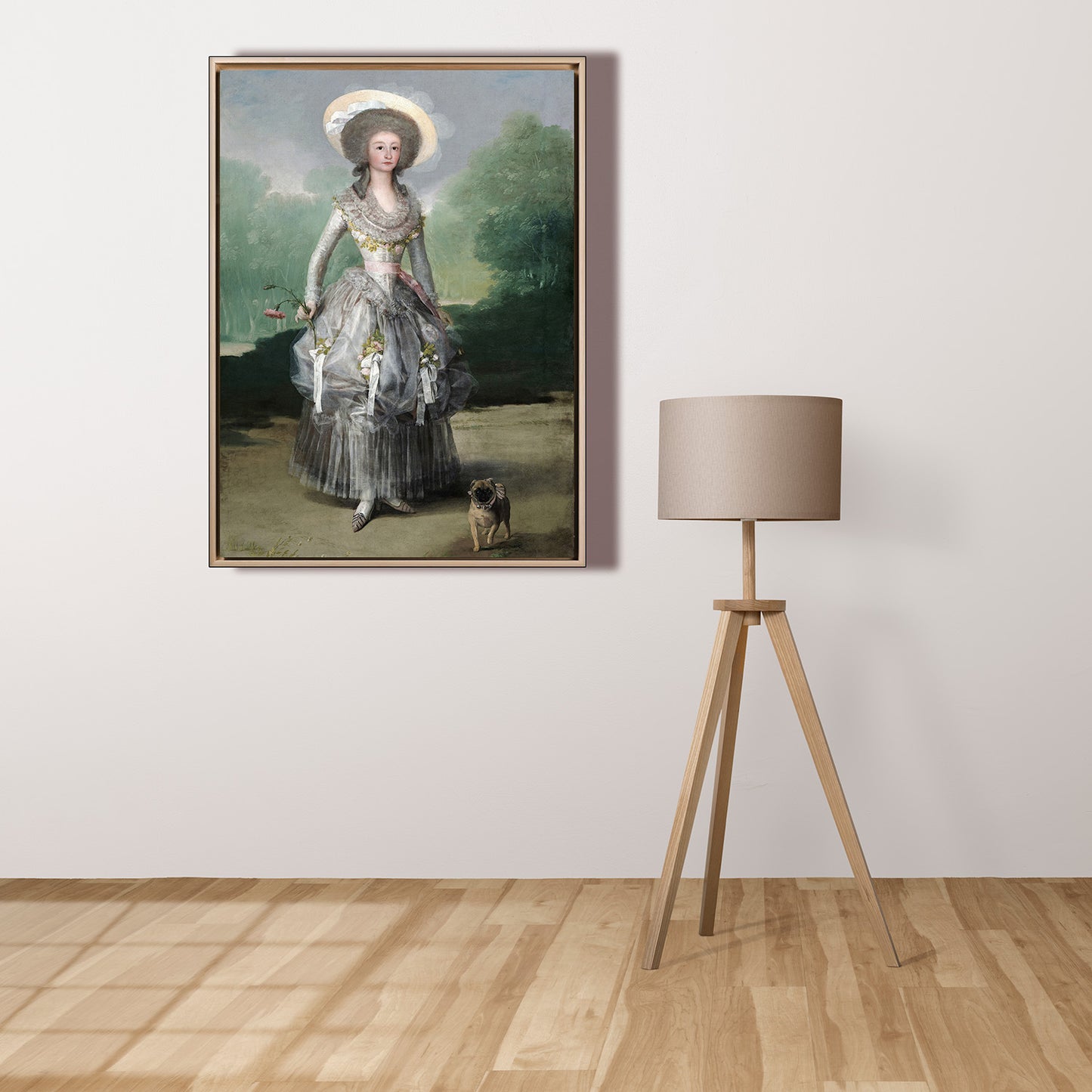 Francisco Goya - La Marchesa de Pontejos | Stampa piatta HD o in 3D