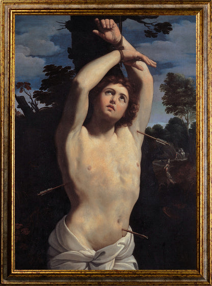 Guido Reni - San Sebastiano | Stampa piatta HD o in 3D