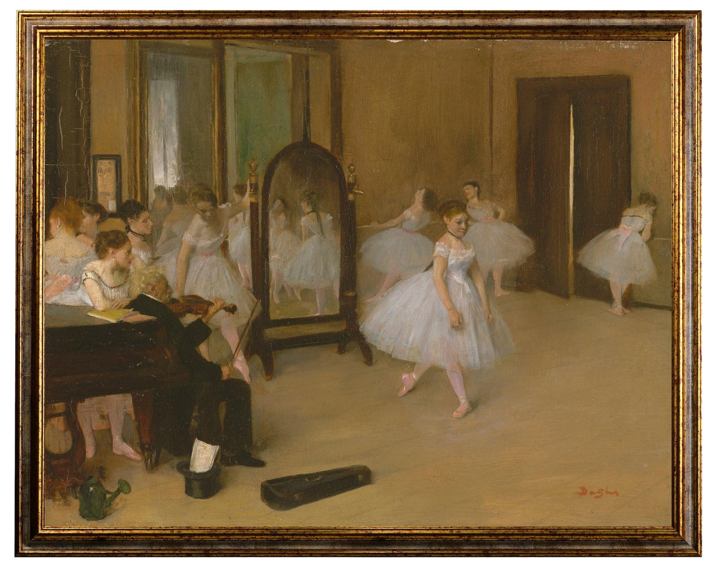 Degas - Le danzatrici | Effetto lucido - Materico