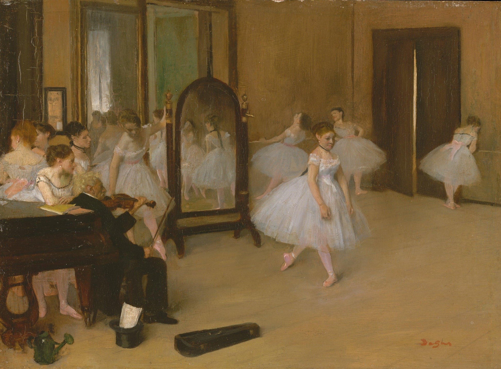 Degas - Le danzatrici | Effetto lucido - Materico