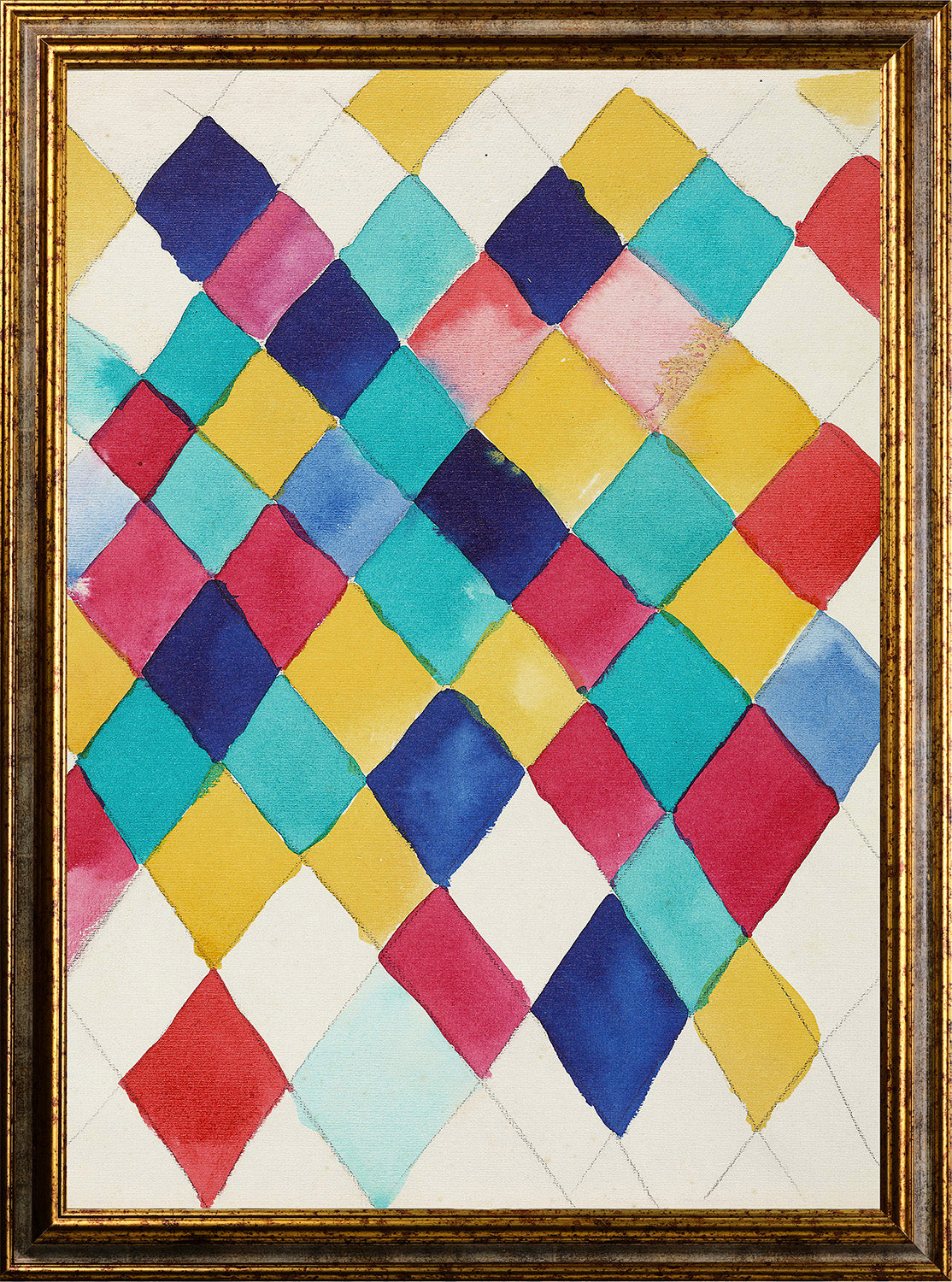 Klimt - Garten mit Sonnenblumen | Glanzeffekt