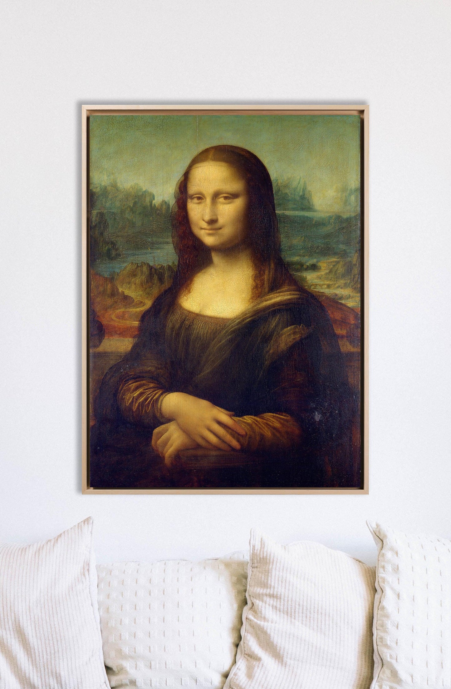 Da Vinci - La Gioconda | Effetto lucido - Materico