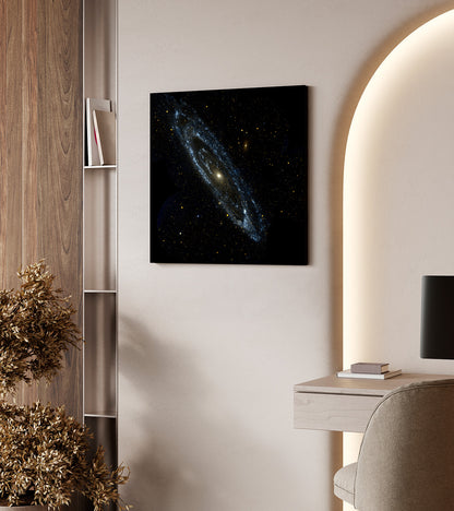 Spazio - Andromeda Galaxy (Galassia di Andromeda) | Stampa piatta HD o in 3D