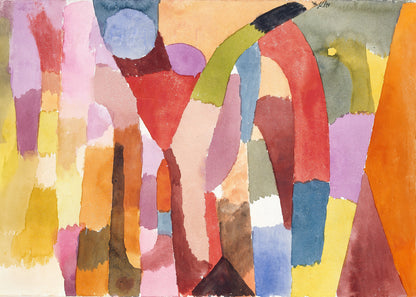 Klimt - Garden with Sunflowers | Glossy Effect