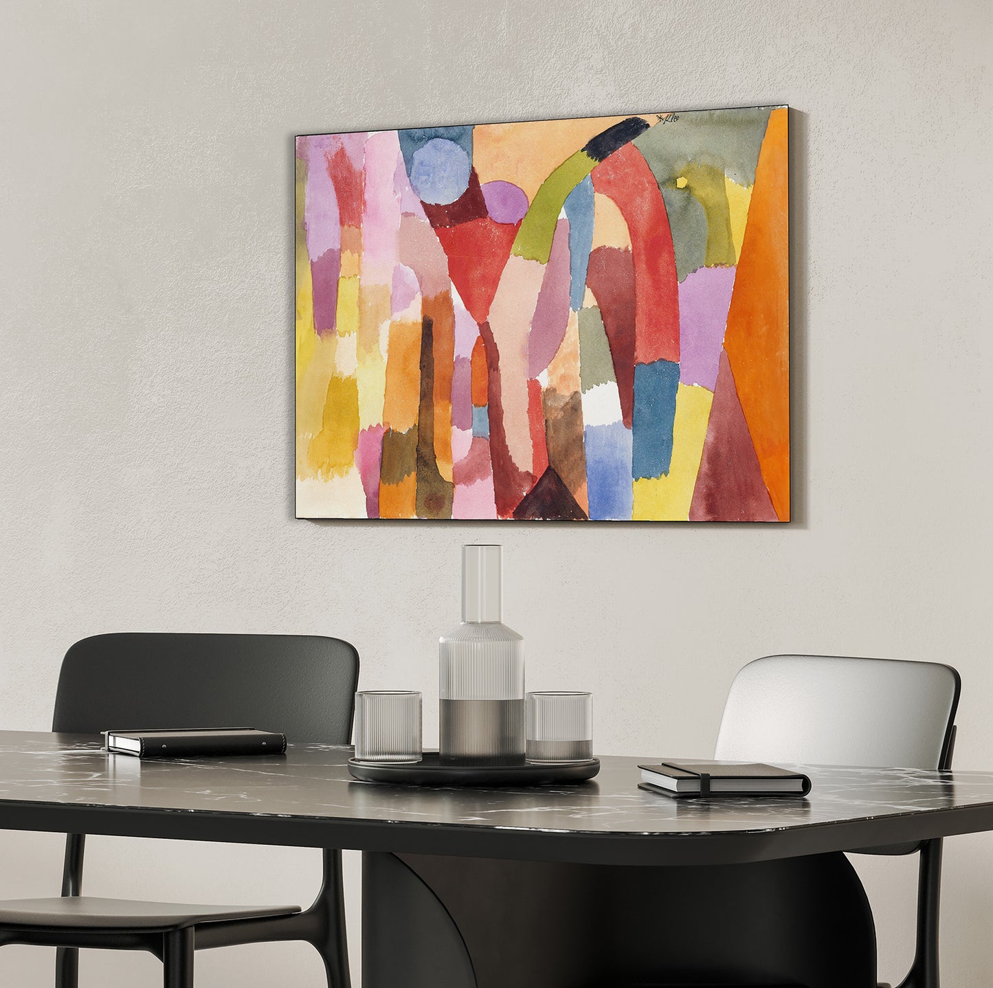 Klimt - Garden with Sunflowers | Glossy Effect