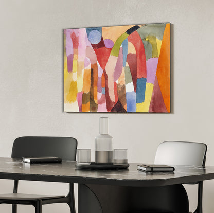 Klimt - Garden with Sunflowers | Glossy Effect