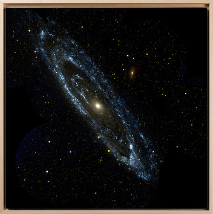 Spazio - Andromeda Galaxy (Galassia di Andromeda) | Stampa piatta HD o in 3D