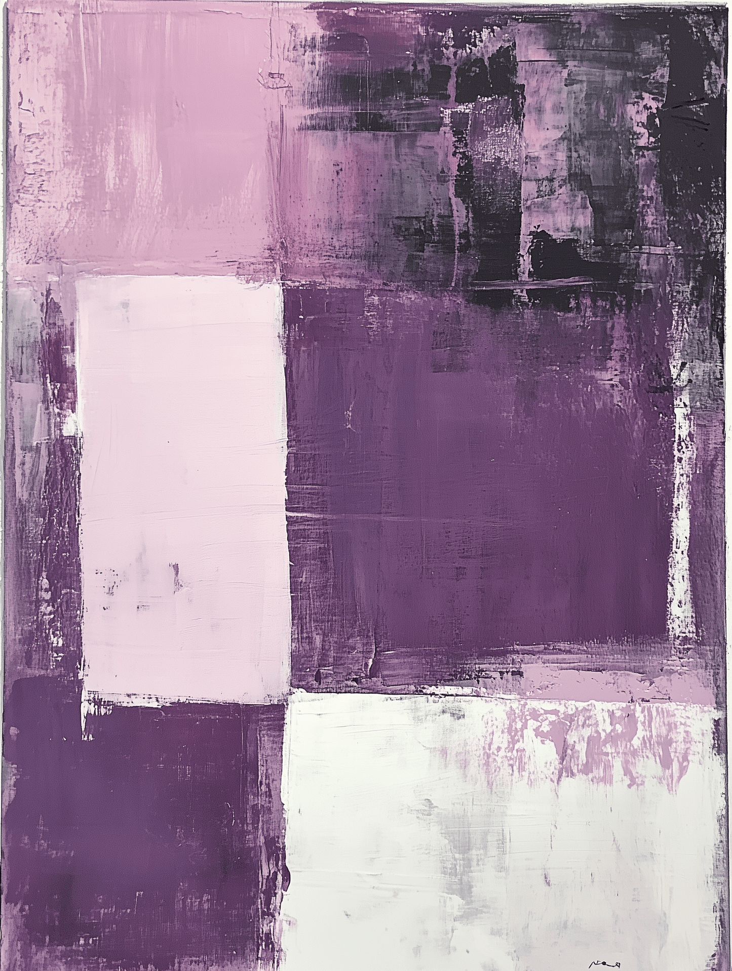 Minimal - Purple paint | Effetto lucido - Materico